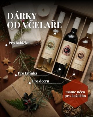 Dárky od včelaře mají jednu výhodu 🍯 Potěší naprosto každého. Ať vybíráte pro babičku, tatínka nebo třeba pro dceru,...